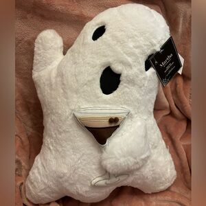 ghost with espresso martini pillow